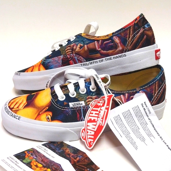 HP🌻VANS X MOCA Women's SIZE 6 - Picture 4 of 8